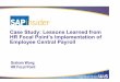 Case Study: Lessons Learned from HR Focal Point’s ... · PDF file1 In This Session • As an SAP PartnerEdge partner, in order to truly understand Employee Central Payroll we decided