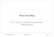 Data Encoding - ERNETisg/NETWORKS/SLIDES/DataEncoding.pdf · Dr. Indranil Sen Gupta Data Encoding Slide 14 • HDB3 substitution rules + 000+-00- ... Dr. Indranil Sen Gupta Data Encoding