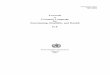 Towards a common language for functioning, disability and ... · PDF file1 Towards a Common Language for Functioning, Disability and Health: ICF The International Classification of