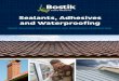 Sealants, Adhesives and Waterproofing - Ellsworth nbsp; Sealants, Adhesives and Waterproofing SMART SOLUTIONS FOR COMMERCIAL AND RESIDENTIAL CONSTRUCTION