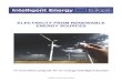 ELECTRICITY FROM RENEWABLE ENERGY SOURCES · PDF fileElectricity from Renewable Energy Sources: 13 Innovative Projects supported by the IEE Programme 3 Table of contents Introduction