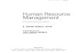 Human Resource Management - · PDF fileProfessionalization of Human Resource Management 3 7 Society for Human Resource Management 38 ... Performance Appraisal 94 Compensation 94 Safety