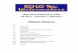 OWNERS MANUAL - ECHOTec · PDF fileHIGH OUTPUT MODULAR DC SERIES 780-DML-2 / 1300-DML-3 / 1800-DML-4 OWNERS MANUAL PAGES 2 Introduction 3 Specifications 4-5 Standard System Features,