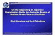 On the Upgrading of Japanese Examination Guide for ... · PDF fileOn the Upgrading of Japanese Examination Guide for Aseismic ... - Japanese “Examination Guide for Aseismic Design