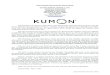 FRANCHISE DISCLOSURE DOCUMENT KUMON 5-14-2012 FDD.pdf · 2 Kumon Disclosure Document – 04/12 In 1954, Toru Kumon developed the Kumon Method in Osaka, Japan. Mr. Kumon, a Japanese