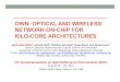 OWN: OPTICAL AND WIRELESS NETWORK-ON-CHIP  · PDF fileOWN: OPTICAL AND WIRELESS NETWORK-ON-CHIP FOR KILO-CORE ARCHITECTURES Ashif Iqbal Sikder ... Optical Power Calculation