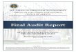 U.S. OFFICE OF PERSONNEL MANAGEMENT OFFICE · PDF fileOFFICE OF THE INSPECTOR GENERAL OFFICE OF AUDITS . ... perf01m ed by the U.S. Office of Personnel Management's (OPM) ... rely