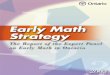 Early Math Strategy, The Report of the Expert Panel on ...edu.gov.on.ca/eng/document/reports/math/math.pdf · Early Math Strategy Implementation: ... Stratégie de mathématiques