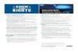 YOUR - American Civil Liberties Union · PDF fileKNOW YOUR RIGHTS This information is not intended as legal advice. Some state laws may vary. ... MKG17-KYR-PoliceImmigrationFBI-OnePager-English-v01