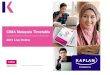 CIMA Malaysia Timetable - Kaplan · PDF fileCIMA 2015 Syllabus Structure The CIMA Professional syllabus has been updated for 2015. At each Professional level there are now three Objective
