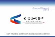 GSP FINANCE COMPANY (BANGLADESH) LIMITED · PDF fileGSP Finance Company (Bangladesh) Limited is a Financial Institution ... as a public limited company under the Companies Act 1994