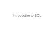 Introduction to SQL - cs.brown.educs.brown.edu/courses/csci1270/static/files/old-slides/SQL_1.pdf · Chapter 3: Introduction to SQL • Overview of the SQL Query Language • Data