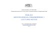 FCE 311 - Geotechnical Engineering LECTURE NOTES …civil.uonbi.ac.ke/sites/default/files/cae/engineering/civil/FCE 311... · 1.1 COURSE DESCRIPTION 1 ... GEOTECHNICAL ENGINEERING