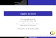 Álgebra de Boole - users.dcc.uchile.clclgutier/Capitulo_3.pdf · Algebra de Boole ´ Prof. Rodrigo ... En la ausencia de par´entesis, se utilizan las mismas reglas de ... Del ejemplo