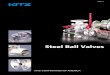 KITZ Steel Ball Valves - AIV Inc. International Master ... · PDF fileKITZ Steel Ball Valves Floating Ball Design Design and Inspection Standards ... "FS" For Flexible graphite packing