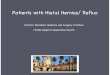 Patients with Hiatal Hernias/ Reflux - Duke University · PDF fileOverview Consequence of hiatal hernia Treatment Method of repair: anterior vs posterior Laparoscopic vs robotic Technique