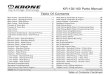 KR-130/160 Parts Manual Table Of Contents - Triple H …triplehequipment.com/pdf/kronepartspdf/KR130-KR160.pdf · Hay & Forage Technology 1 KR-130/160 Parts Manual KR-130/160 Parts