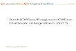 ArchiOffice/EngineerOffice-Outlook Integration · PDF fileArchiOffice/EngineerOffice-Outlook Integration ... Right-click on the ArchiOffice 2015 Outlook Integration folder and 