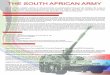 THE SOUTH AFRICAN ARMY - · PDF fileTRAINING OPPORTUNITIES IN THE SOUTH AFRICAN ARMY ... Candidates must be medically fit with a basic knowledge of cooking skills as well ... career