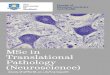 MSc in Translational (Neuroscience) · PDF fileMSc in Translational Pathology [Neuroscience] Why Translational Pathology? The MSc Translational Pathology (Neuroscience) course combines