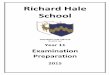 Richard Hale School ? Â· Richard Hale School DOCTRINA CVM VIRTVTE FOUNDED 1617 ... or Edexcel) Revision Cards ... This means you can revise from brief notes rather than having to