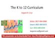 The K to 12 Curriculum - Education in the Philippineskto12plusphilippines.com/wp-content/uploads/2015/07/Teachancement... · The K to 12 Curriculum ... kasanayan sa pagbasa ng iba’t