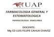 FARMACOLOGIA SANGUINEA - uap.edu.pe · PDF filefarmacologia sanguinea: indices hematologicos coagulacion sanguineo: 6-10 min. ... lisis del coagulo: 24hrs-72hrs
