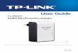 TL-PA411 AV500 Mini Powerline Adapter - CNET Content · PDF file · 2013-12-16AV500 Mini Powerline Adapter . Rev: 1.0.0 . 1910010651 . ... To ensure data communication’s security