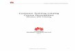 Customer Training Catalog Course Descriptions - Huaweie-learning.huawei.com/zone/pub/lsportal/en/pdf/wireless/2014... · Customer Training Catalog Course Descriptions COMMERCIAL IN