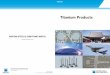 Titanium Products - NSSMC · PDF filetitanium products tailored to user’s speciﬁcations, inquiries on which are welcomed. Titanium has a speciﬁc weight of 4.51, about 60% that