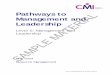 Pathways to - Chartered Management Institute/media/Angela-Media-Library/pdfs... · Pathways to Management and Leadership Level 5: Management and Leadership Unit 5004 ... content of