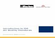 Introduction to ISO Air Quality · PDF fileIntroduction to ISO Air Quality Standards ... (International Standards ... Oil-free compressor installations require the same filtration