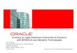 Enabling an Agile Healthcare Enterprise Architecture with ...Enabling an Agile Healthcare Enterprise Architecture ... Enterprise Data Stores Regional Data ... DCMO } SPARQL Example