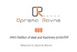 Welcome to Oprema  · PDF fileWelcome to Oprema Ravne „OLD DAYS