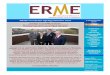 ERME Newsletter Spring/Summer 2016 Fall Schedule 2016 · PDF fileERME Newsletter Spring/Summer 2016 ... been accepted for a roundtable, ... unique opportunity of chairing this session