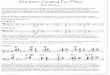 Comping for Piano.pdf · Rhythmic Comping ror Piano Ron Newman The role of the piano player in a jazz ensemble usually involves three components: playing written melodic or chordal