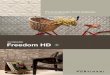 Freedom HD - pt-BR · PDF fileFreedom HD serve do estilo rústico ao moderno. The focus on volumes and textures is the current trend for ceramic tiles. The projected lighting