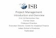 Project Management - Dr. Marri Channa Reddy Human … Project Management... · C F Gray, E W Larson and G V Desai, “Project Management, The Managerial Process”, ... Career as