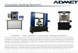 Concrete Testing Systems - ADMET · PDF fileConcrete Testing Systems ADMET - The Leader in Concrete Testing Systems In the early 1990s, most concrete testing machines employed dial