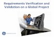 Requirements Verification and Validation on a Global  · PDF fileRequirements Verification and Validation on a Global Project ... Alice in Wonderland, ... • Document Reviews