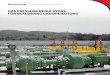 GAS PRESSURE REGULATORS FOR DEMANDING GAS · PDF fileGAS PRESSURE REGULATORS FOR DEMANDING GAS OPERATIONS ... line of gas regulation products enabling dependable operations for 