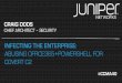 infecting the enterprise: abusing office365 ... - Black Hat · PDF fileinfecting the enterprise: abusing office365+powershell for covert c2 craig dods chief architect –security @ccma40