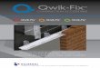 SPecIFIcatIon guIDe uK/roI - Qwik · PDF fileSPecIFIcatIon guIDe uK/roI Daingean, Co. Offaly ... Fixings (concrete) ... Masonry and brick panels must be restricted in size to avoid