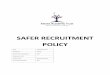 SAFER RECRUITMENT POLICY - hillsideacademy.orghillsideacademy.org/wp-content/uploads/2016/04/Hillside-Safer... · Consulted with NJCC N ... and any guidance or code of practice published