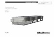 Control Panel -  · PDF fileControl Panel Air-Cooled Screw Chillers AWS 50 Hertz R-134a . 2 KOMAC00607-09EN Table of Contents ... 5 CONTROL PANEL LAYOUT.....5 POWER PANEL LAYOUT
