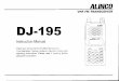 ALINCO DJ-195 Instruction Manual -  · PDF fileALINCO DJ-195 Instruction Manual Author: North Sea Innovation AS Created Date: 11/13/2001 2:46:51 PM