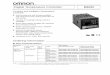 Digital Temperature Controller E5CN - LIMASOFT s.r.o. · PDF fileDigital Temperature Controller E5CN ... DIN 43710-1985 JPt100: JIS C1604-1989, ... Integral time (I) 0 to 3999 s (in