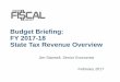 Budget Briefing: FY 2017-18 State Tax Revenue Overviewhouse.michigan.gov/hfa/PDF/Briefings/State_Tax_Revenue_Budget... · Budget Briefing: FY 2017-18 State Tax Revenue Overview Jim