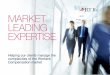 MARKET LEADING EXPERTISE · PDF fileteam combines market leading expertise ... 2008 2009 2000 2010 ... This brochure provides an overview of the services and capability of JLT Re
