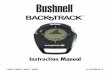 Instruction Manual - Bushnellbushnell.eu/files/files_manuel/BackTrack G2 [6L].pdf · 6 3. The BackTrack starts out in Compass Mode the first time you turn it on. An arrow points North,